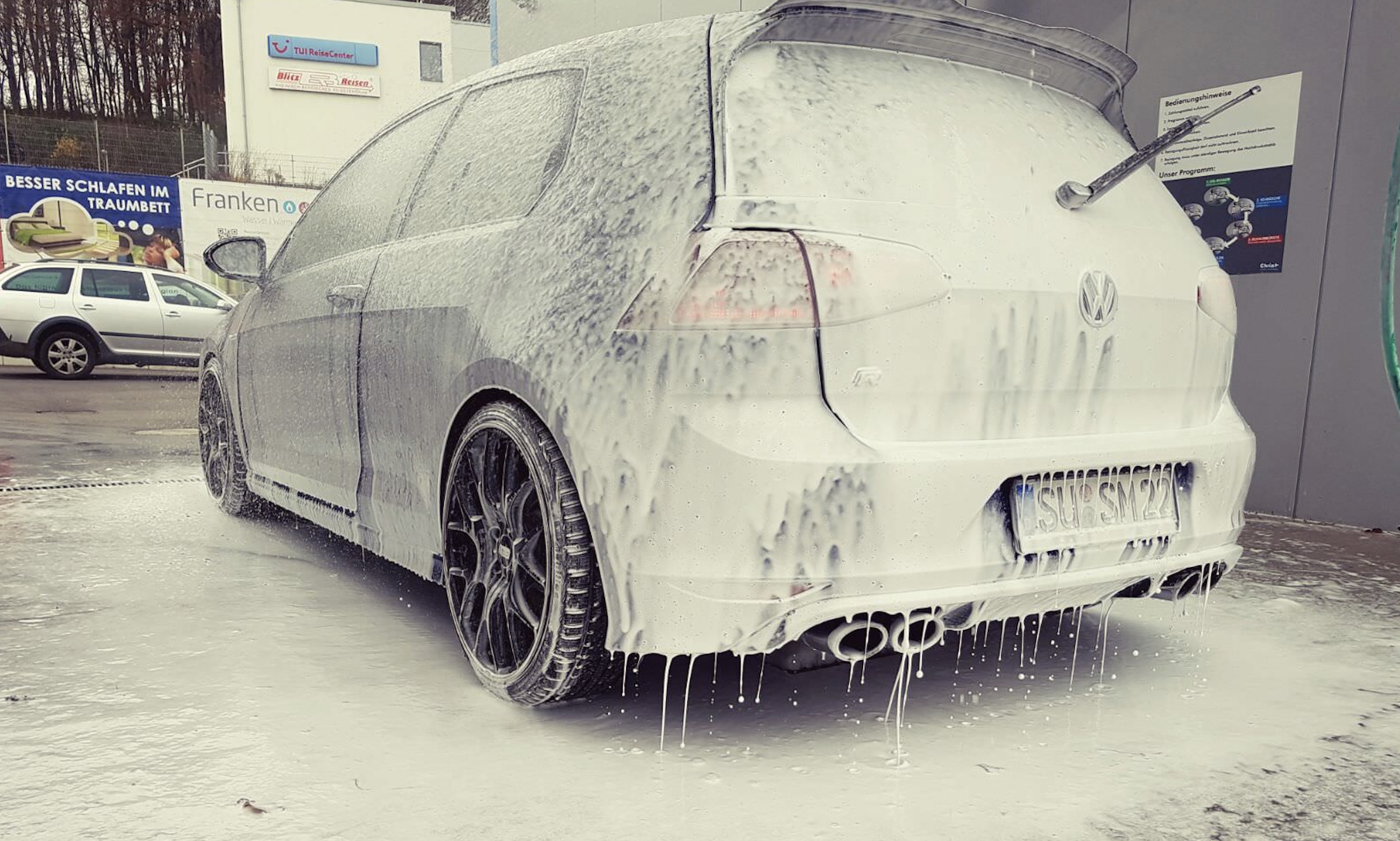 Shiny Garage Autoshampoo Snow Foam 1L - Wirksam Auto Shampoo Auto Reiniger  - Erstellen Sie Ihre Auto Waschen - Auto Schampoo Wasch - Car Shampoo 