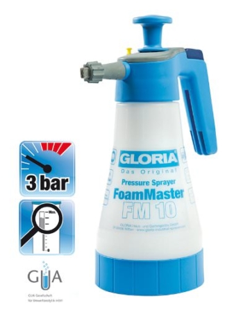 Gloria Drucksprüher Schaumsprühgerät 1 L FoamMaster FM10, weiß - 10