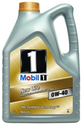 Mobil 1 New Life Motoröl 0W-40 5L - 1