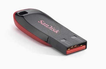 SanDisk Cruzer Blade USB-Flash-Laufwerk 128GB, USB 2.0 - 3