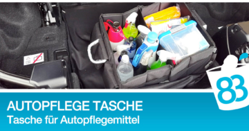 Autopflege Tasche