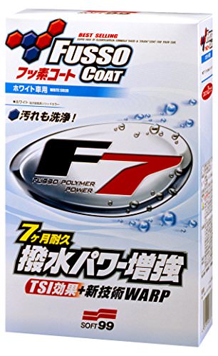 Soft99 337 Fusso Coat F7 Wachs, 300 ml, Weiss -