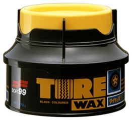 Soft99 Tire Wax Reifenwax inkl Auftragsschwamm 170g -