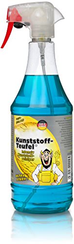 TUGA Kunststoff-Teufel Intensiv Kunststoff Reiniger, 1000 ml Sprühflasche -