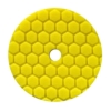 Chemical Guys Hex Logic Quantum Polierpad 5,5 inch (140mm) GELB - Heavy Cutting Schleifpad -