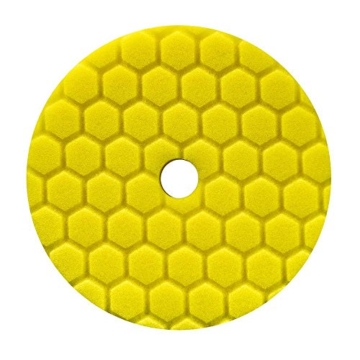 Chemical Guys Hex Logic Quantum Polierpad 5,5 inch (140mm) GELB - Heavy Cutting Schleifpad -