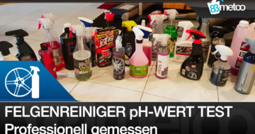 Felgenreiniger pH-Wert