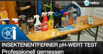 Insektenentferner pH-Wert