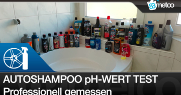 Autoshampoo pH-Wert
