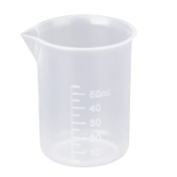 50 ml Transparente Kunststoff Labor Messbecher Werkzeug -