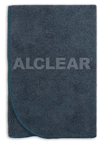 ALCLEAR A257343 Allrounder Poliertuch und Cockpitpflege, 40 x 40 cm, anthrazit - 