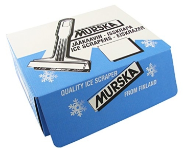 LP A054 Eiskratzer Murska Eisschaber Messingklinge Original aus Finnland Top Qualität (90mm) Messigschaber Auto - 7