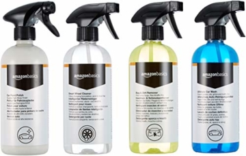 AmazonBasics - Autopflegeset, 6 x 500 ml - 4