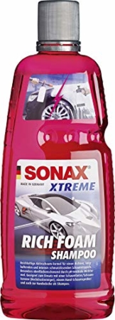 SONAX XTREME RichFoam Shampoo (1 Liter) Schaum-Shampoo / Snow Foam Shampoo erzeugt dichten, langhaftenden & schmutzlösenden Schaumteppich, ph-neutral, Berry-Duft | Art-Nr. 02483000 - 1