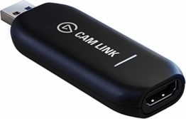 Corsair Elgato Cam Link 4K, Live-Streamen und Aufnehmen mit DSLR, Action Cam oder Camcorder in 1080p60 oder 4K bei 30 fps, HDMI Capture-Gerät, USB 3.0 - 1