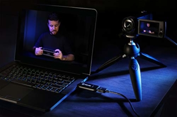 Corsair Elgato Cam Link 4K, Live-Streamen und Aufnehmen mit DSLR, Action Cam oder Camcorder in 1080p60 oder 4K bei 30 fps, HDMI Capture-Gerät, USB 3.0 - 9