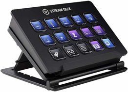 Corsair Elgato Stream Deck Live Content Creation Controller (mit personaliserbaren LCD-Tasten, einstellbaren Ständer, für Windows 10 und macOS 10.13) - 1