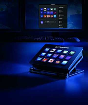 Corsair Elgato Stream Deck Live Content Creation Controller (mit personaliserbaren LCD-Tasten, einstellbaren Ständer, für Windows 10 und macOS 10.13) - 8