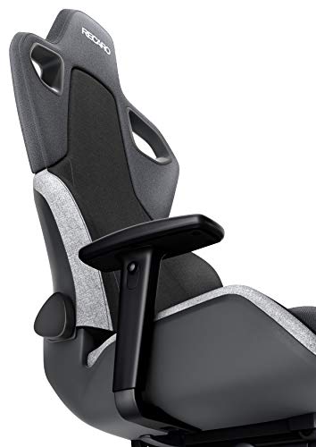 RECARO Exo Gaming Chair – Ergonomischer, höhenverstellbarer Stuhl für Gamer mit 4 Grundpositionen & Feinjustierung – Shadow Grey - 4