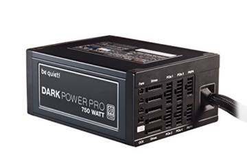 be quiet! Dark Power PRO 11 - Netzteile (100-240 V, 20+4 pin ATX, 50/60 Hz, 5Vsb,+12V1,12V,+12V2,+3.3V,+12V3,+12V4,+5V, Aktiv, ATX) - 2