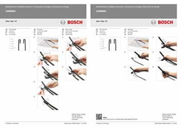 Bosch 3397118911 Scheibenwischer Aerotwin AR653S Retrofit, Länge: 650/400 mm – 1 Set für Frontscheibe - 4