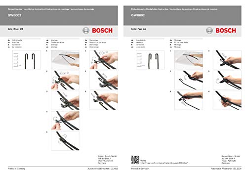 Bosch 3397118911 Scheibenwischer Aerotwin AR653S Retrofit, Länge: 650/ ...