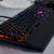 Corsair K70 RGB MK.2 Mechanische Gaming Tastatur (Cherry MX Silent: Leichtgängig und Flüsterleise, Dynamischer RGB LED Hintergrundbeleuchtung, QWERTZ DE Layout) schwarz - 5