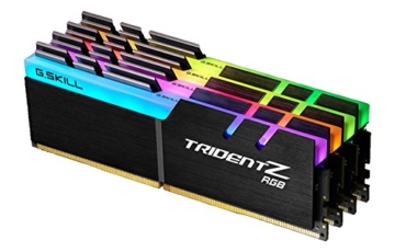 G.Skill Trident Z RGB 64GB DDR4 3600MHz Speichermodul - Speichermodule (64 GB, 4 x 16 GB, DDR4, 3600 MHz, Schwarz) - 1