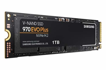 Samsung MZ-V7S1T0BW 970 EVO Plus 1 TB NVMe M.2 Interne SSD Schwarz - 2