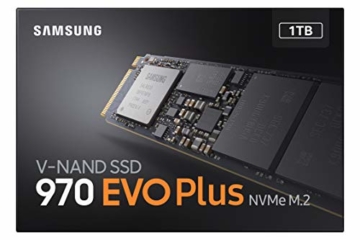 Samsung MZ-V7S1T0BW 970 EVO Plus 1 TB NVMe M.2 Interne SSD Schwarz - 5