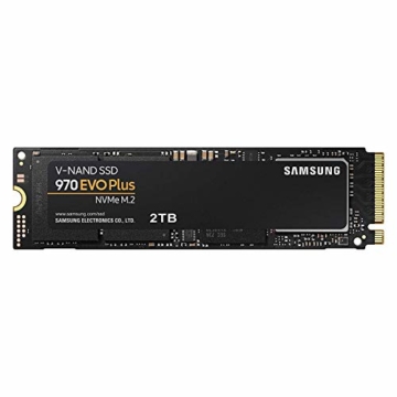 Samsung MZ-V7S2T0BW 970 EVO Plus 2 TB NVMe M.2 Interne SSD Schwarz - 1