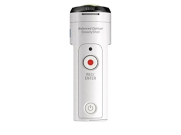 Sony FDR-X3000R 4K Action Cam mit BOSS (Exmor R CMOS Sensor, Carl Zeiss Tessar Optik, GPS, WiFi, NFC) mit RM-LVR3 Live View Remote Fernbedienung, weiß - 12