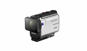 Sony FDR-X3000R 4K Action Cam mit BOSS (Exmor R CMOS Sensor, Carl Zeiss Tessar Optik, GPS, WiFi, NFC) mit RM-LVR3 Live View Remote Fernbedienung, weiß - 4