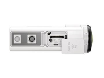 Sony FDR-X3000R 4K Action Cam mit BOSS (Exmor R CMOS Sensor, Carl Zeiss Tessar Optik, GPS, WiFi, NFC) mit RM-LVR3 Live View Remote Fernbedienung, weiß - 10