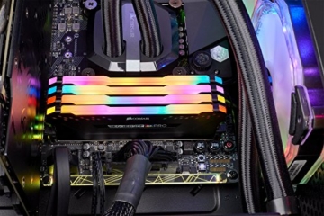 Corsair Vengeance RGB PRO 64GB (4x16GB) DDR4 3200MHz C16 XMP 2.0 Enthusiast RGB LED-Beleuchtung Speicherkit - schwarz - 8