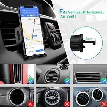 miracase MOVING LIFE Handyhalterung Auto, 3 in 1 KFZ Handy Halterung, mit  Saugnapf Lüftung Handyhalter, 360° drehbare Autohalterung Silikon Schutz  für iPhone, Samsung, Huawei, Sony, One Plus usw