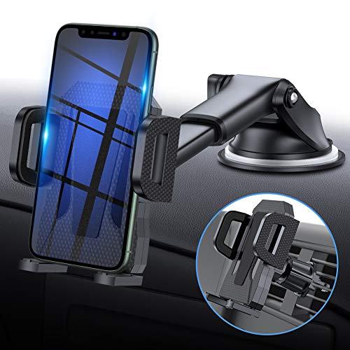 Miracase Handyhalterung Auto Saugnapf /& Lüftung 4 in 1 Universale KFZ Handy Halterung 360° Drehbar PKW Handyhalter Kompatibel mit iPhone// Samsung// Huawei// Xiaomi usw