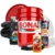 Autowäsche Set - SONAX: Autoshampoo Glanz Shampoo Konzentrat - SONAX Wascheimer mit Deckel & Schmutzfalle, Waschhandschuh mit Insekten Mesh - Autoreinigungsset Aussen - 1