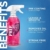 detailmate Auto Lackvorbereitung Set: GYEON Q²M Prep Vorreiniger 1 Liter + 2X Premium Microfasertuch 320 GSM 40x40cm weiß + 2X Premium Microfasertuch 320GSM 40x40 cm pink - 5
