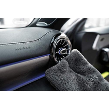 detailmate Innenraumreiniger Set: Gyeon Leather Cleaner mild 500ml Mikrofaser Präzisionshandschuh 1000GSM - 5