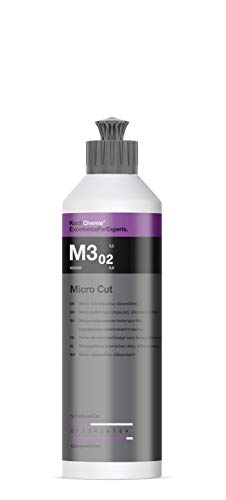 detailmate Koch Chemie Politur Set: KochChemie Micro Cut + KochChemie Fine Cut + KochChemie Heavy Cut Politur (je 250ml) + 3 passende KochChemie Polierpads + 2 Mikrofasertücher, 550GSM - 2