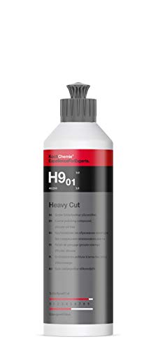 detailmate Koch Chemie Politur Set: KochChemie Micro Cut + KochChemie Fine Cut + KochChemie Heavy Cut Politur (je 250ml) + 3 passende KochChemie Polierpads + 2 Mikrofasertücher, 550GSM - 4