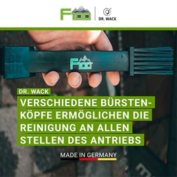 Dr. Wack - F100 Ketten-Bürste I Reinigungsbürste für die Fahrradkette I Premium Fahrrad-Kettenreiniger I Hochwertige Fahrradpflege – Made in Germany - 3