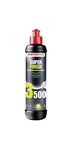Menzerna Auto Polituren Set: Menzerna Heavy Cut Compound 1000 + Medium Cut Compound 2200 + Super Finish 3500 + MZ Wash Sachet + Power Lock Ultra Protection Sachet + 3x Mikrofasertuch 40x40cm - 2