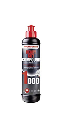 Menzerna Auto Polituren Set: Menzerna Heavy Cut Compound 1000 + Medium Cut Compound 2200 + Super Finish 3500 + MZ Wash Sachet + Power Lock Ultra Protection Sachet + 3x Mikrofasertuch 40x40cm - 4