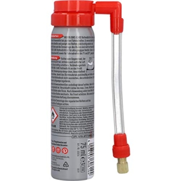 NIGRIN Fahrrad Reifendicht, sofortige Pannenhilfe, geeignet für alle gängingen Ventile, 75 ml - 2