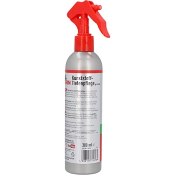 NIGRIN Kunststoff-Tiefenpflege, schützt alle Kunststoffe vor vorzeitiger Alterung, glänzend, 300 ml - 6