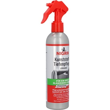 NIGRIN Kunststoff-Tiefenpflege, schützt alle Kunststoffe vor vorzeitiger Alterung, glänzend, 300 ml - 8