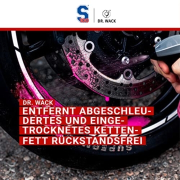 S100 Motorrad Felgenreiniger 500 ml I Premium Motorrad-Felgen-Reiniger für alle Motorräder I Hohe Ergiebigkeit & Reinigungswirkung I Hochwertige Motorradpflege – Made in Germany - 2