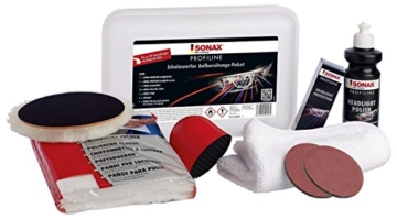 SONAX 405841 Profiline Scheinwerfer Aufbereitungs-Paket - 1